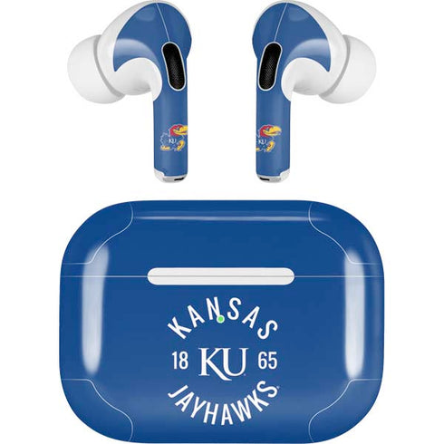 University of Kansas Jayhawks KY 1865 Apple AirPods Pro Skin
