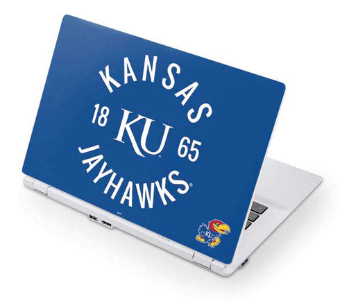 University of Kansas Jayhawks KY 1865 Acer Chromebook Skin