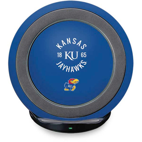University of Kansas Jayhawks KY 1865 Fast Charge Wireless Charging Stand Skin