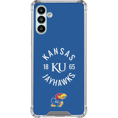 University of Kansas Jayhawks KY 1865 Galaxy A13 5G Clear Case