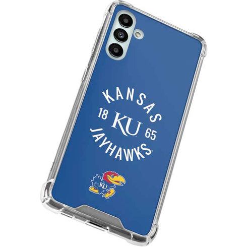 University of Kansas Jayhawks KY 1865 Galaxy A13 5G Clear Case