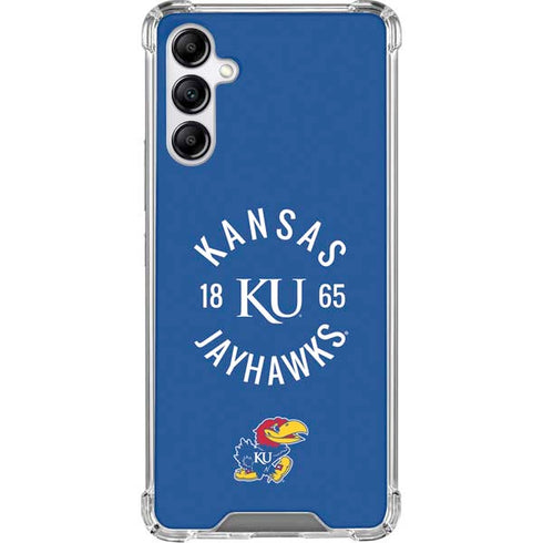 University of Kansas Jayhawks KY 1865 Galaxy A15 5G Clear Case
