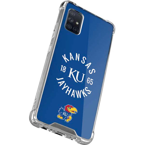 University of Kansas Jayhawks KY 1865 Galaxy A51 5G Clear Case