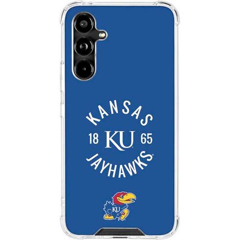 University of Kansas Jayhawks KY 1865 Galaxy A54 5G Clear Case