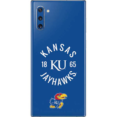 University of Kansas Jayhawks KY 1865 Galaxy Note 10 Skin