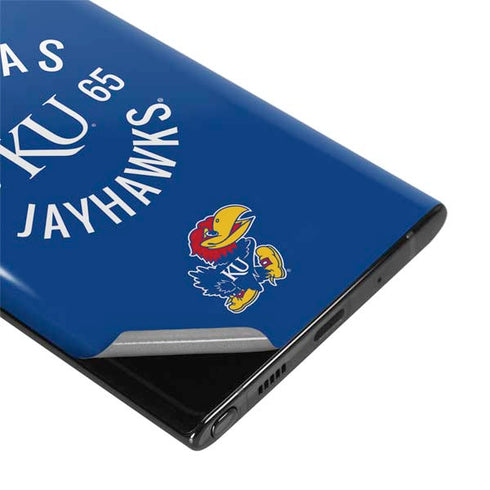 University of Kansas Jayhawks KY 1865 Galaxy Note 10 Skin