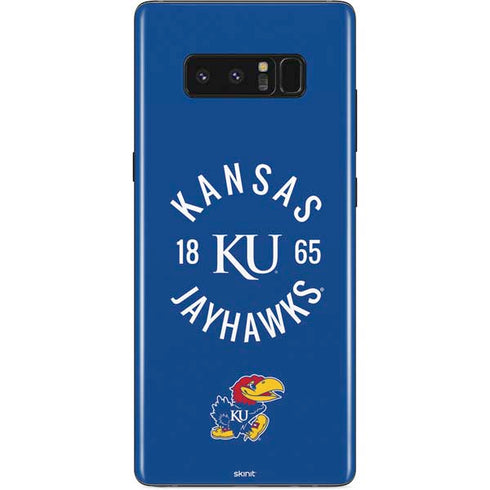 University of Kansas Jayhawks KY 1865 Galaxy Note 8 Skin