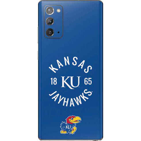 University of Kansas Jayhawks KY 1865 Galaxy Note20 5G Skin