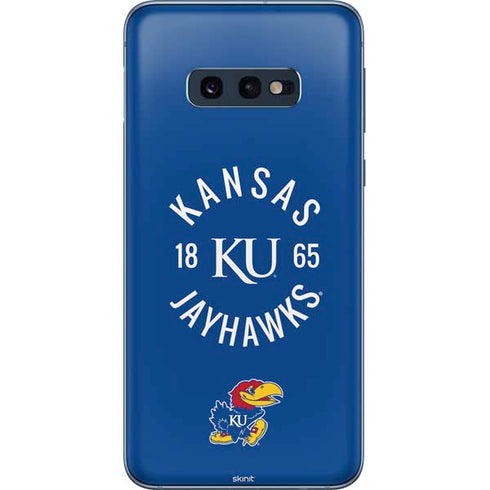 University of Kansas Jayhawks KY 1865 Galaxy S10e Skin