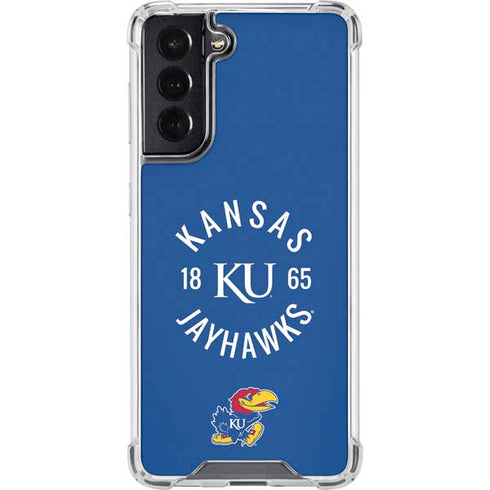 University of Kansas Jayhawks KY 1865 Galaxy S22 Clear Case