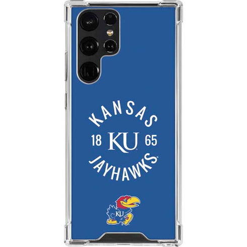 University of Kansas Jayhawks KY 1865 Galaxy S22 Ultra Clear Case