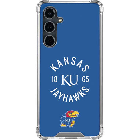 University of Kansas Jayhawks KY 1865 Galaxy S23 FE Clear Case