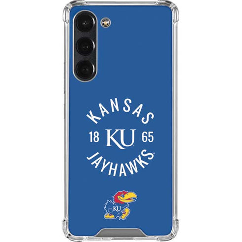 University of Kansas Jayhawks KY 1865 Galaxy S23 Plus Clear Case