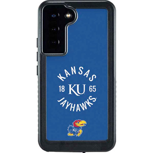 University of Kansas Jayhawks KY 1865 Galaxy S23 Plus Waterproof Case