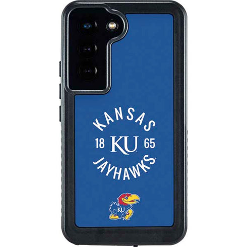 University of Kansas Jayhawks KY 1865 Galaxy S23 Waterproof Case