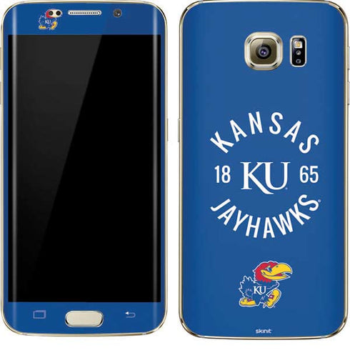 University of Kansas Jayhawks KY 1865 Galaxy S7 Edge Skin