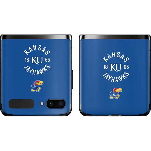 University of Kansas Jayhawks KY 1865 Galaxy Z Flip Skin