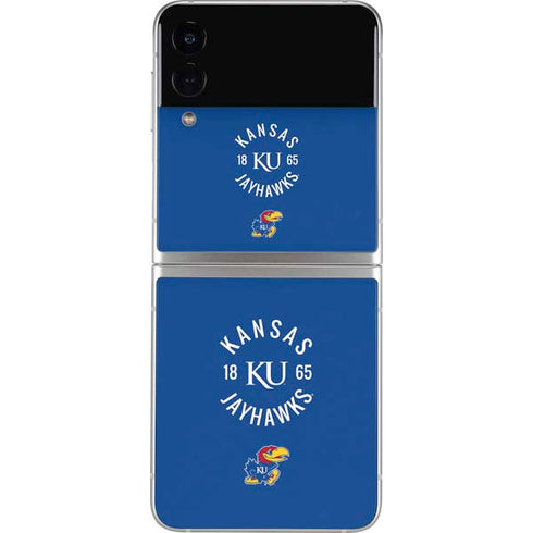 University of Kansas Jayhawks KY 1865 Galaxy Z Flip3 5G Skin