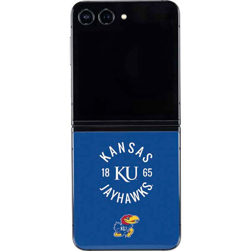 University of Kansas Jayhawks KY 1865 Galaxy Z Flip5 5G Skin