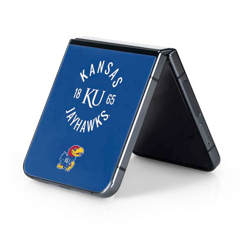 University of Kansas Jayhawks KY 1865 Galaxy Z Flip5 5G Skin