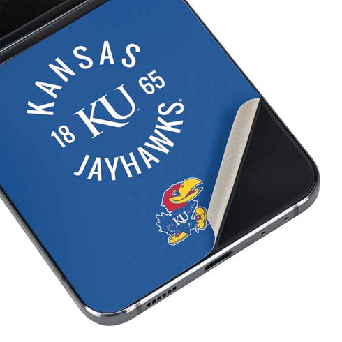 University of Kansas Jayhawks KY 1865 Galaxy Z Flip5 5G Skin