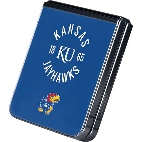 University of Kansas Jayhawks KY 1865 Galaxy Z Flip5 5G Skin