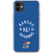 University of Kansas Jayhawks KY 1865 iPhone 11 Clear Case