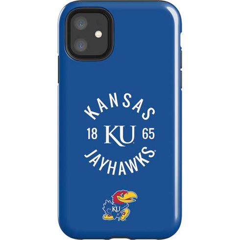 University of Kansas Jayhawks KY 1865 iPhone 11 Impact Case