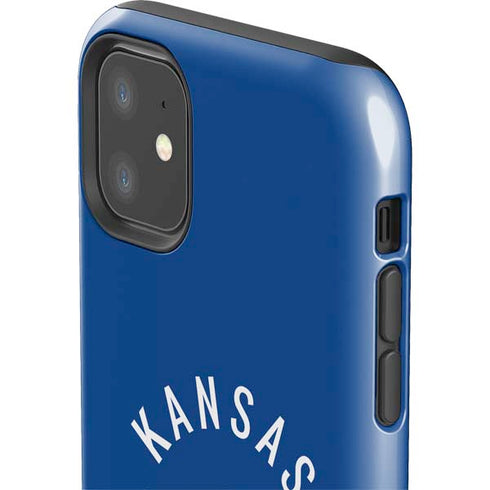 University of Kansas Jayhawks KY 1865 iPhone 11 Impact Case