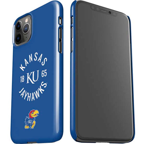 University of Kansas Jayhawks KY 1865 iPhone 11 Pro Lite Case