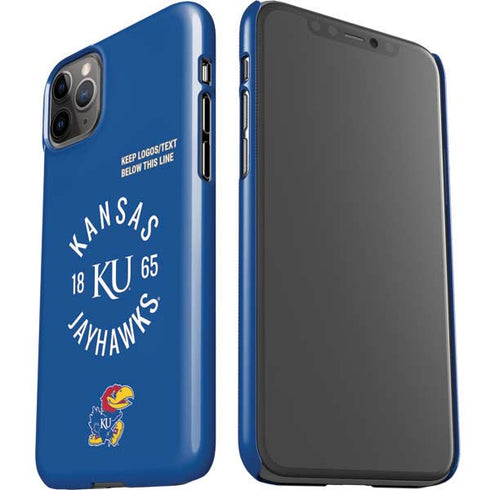 University of Kansas Jayhawks KY 1865 iPhone 11 Pro Max Lite Case