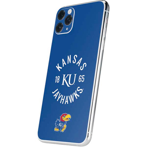 University of Kansas Jayhawks KY 1865 iPhone 11 Pro Max Skin