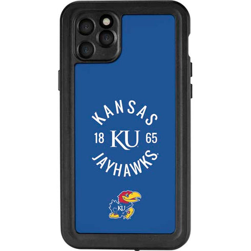 University of Kansas Jayhawks KY 1865 iPhone 11 Pro Max Waterproof Case