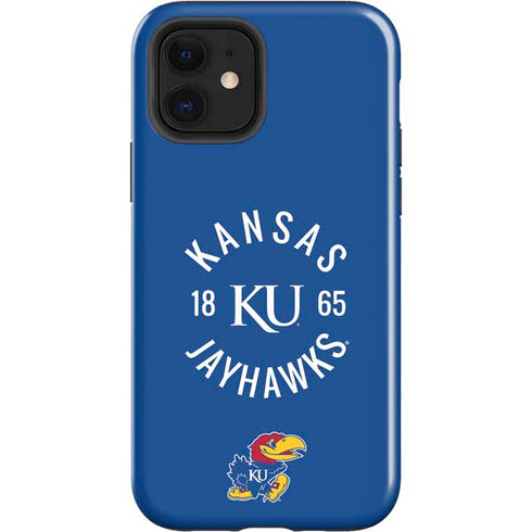 University of Kansas Jayhawks KY 1865 iPhone 12 Impact Case