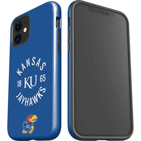 University of Kansas Jayhawks KY 1865 iPhone 12 Impact Case