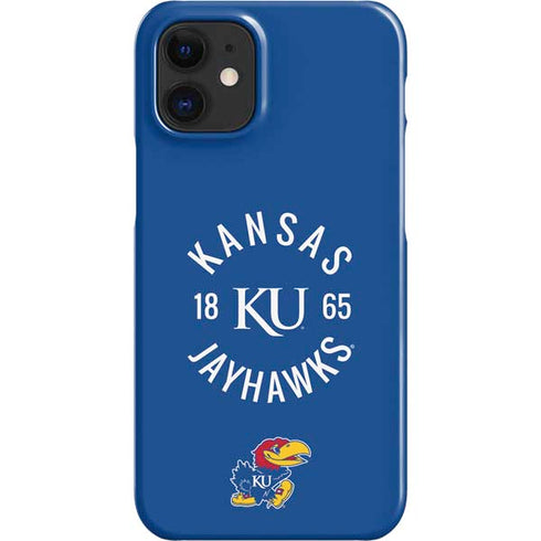 University of Kansas Jayhawks KY 1865 iPhone 12 Mini Lite Case