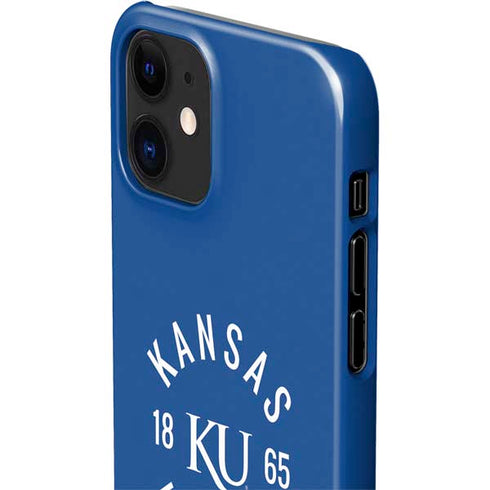 University of Kansas Jayhawks KY 1865 iPhone 12 Mini Lite Case