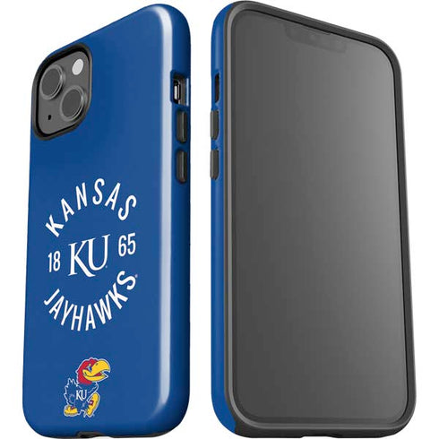 University of Kansas Jayhawks KY 1865 iPhone 15 Impact Case