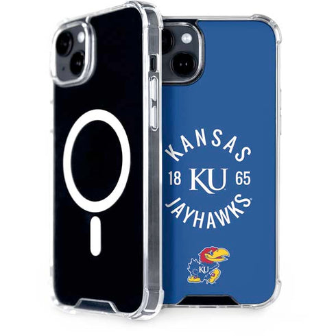 University of Kansas Jayhawks KY 1865 iPhone 14 MagSafe Case