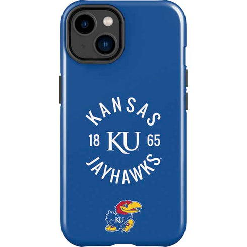 University of Kansas Jayhawks KY 1865 iPhone 15 Plus Impact Case