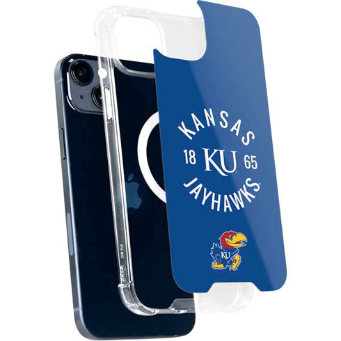 University of Kansas Jayhawks KY 1865 iPhone 14 Plus MagSafe Case