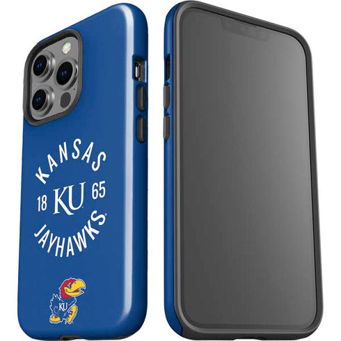 University of Kansas Jayhawks KY 1865 iPhone 15 Pro Impact Case