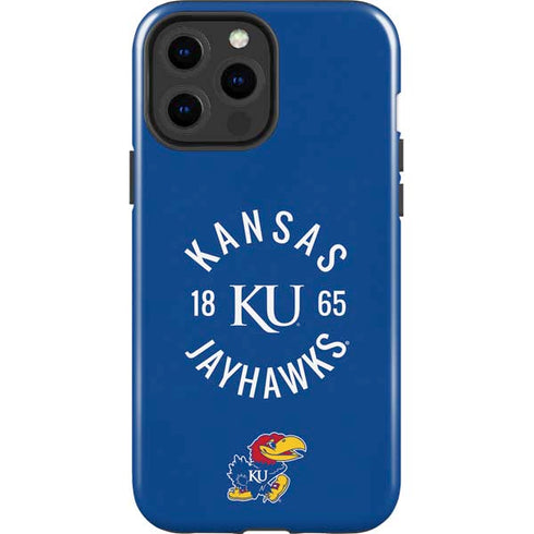 University of Kansas Jayhawks KY 1865 iPhone 15 Pro Max Impact Case