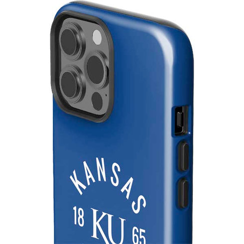 University of Kansas Jayhawks KY 1865 iPhone 15 Pro Max Impact Case