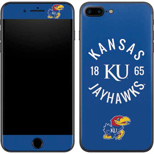 University of Kansas Jayhawks KY 1865 iPhone 8 Plus Skin