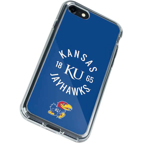 University of Kansas Jayhawks KY 1865 iPhone SE (2nd & 3rd Gen) Clear Case