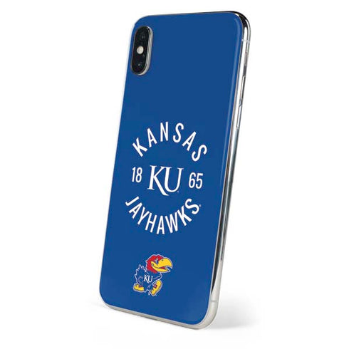 University of Kansas Jayhawks KY 1865 iPhone X Skin