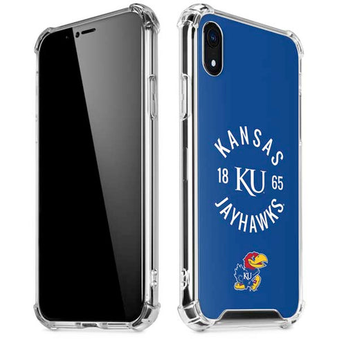 University of Kansas Jayhawks KY 1865 iPhone XR Clear Case