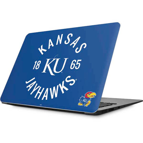 University of Kansas Jayhawks KY 1865 Apple MacBook Skin