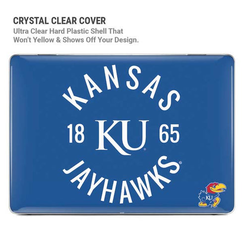 University of Kansas Jayhawks KY 1865 MacBook Pro 13in (2020) Case plus Skin